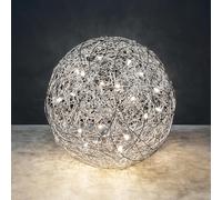 Lampe de sol Fil de Fer F Ø50cm cable 12V 170cm grey/cable 220-240V 100cm