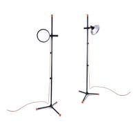 Lampe de studio d'artiste 2-6 000 lux LED avec IRC de 95+, abat-jour de 24 cm de large, Noir