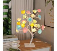 Lampe de Table 36LED/108LED, chaîne de lumière Rose, veilleuses d'arbre, éclairage alimenté par USB, pour filles amoureuses, fête, Camping, décor d'été