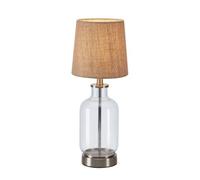 Lampe de table 40W max, E14, transparent/naturel - Markslöjd - Costero