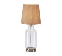 Lampe de table 40W max, E27, transparent/naturel, 61,5 cm - Markslöjd - Costero