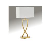 Lampe de table 60W design moderne et lumière non éblouissante couleur laiton