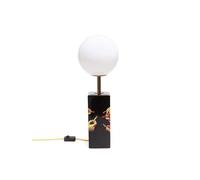 Lampe De Table À LED En Porcelaine TP Diamètre CM 34 H 70 Lipsticks Seletti BLAC