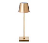 Lampe de table à LED Nuindie Sigor or, Fuß 10x38xFuß 10 cm