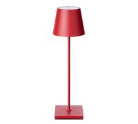 Lampe de table à LED Nuindie Sigor rouge, Fuß 10x38xFuß 10 cm