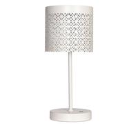 Lampe De Table À Piles Extérieure LED Avec Dimmer IP44 34,5 Cm Beige Portable