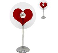 Lampe de table à projection en forme de coeur 4W Chaude et Chaleureuse Lumière d'Ambiance Décorative Rotative à 360 degrés