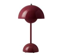 Flowerpot VP9 Portable Lampe à batterie / Lampe de table avec USB AndTradition Prune foncée - 5705385036778
