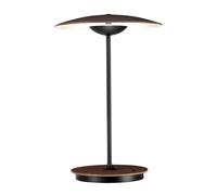 Marset Ginger 20 M Lampe de table avec batterie LED, wenge - avec USB-C , Vente d'entrepôt, neuf, emballage d'origine Ce luminaire comporte des modules à LED prémontés de classes énergétiques A A++, A+, A