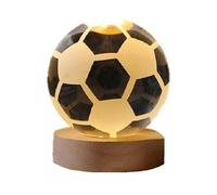 Lampe De Table Avec Boule De Cristal 3d Football
