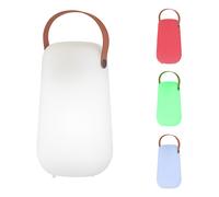 Lampe de table batterie Jardin Lampe de table extérieure USB rechargeable Télécommande changement de couleur portable, 1x LED 3000K, DxH 15,5x26 cm