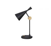 Tom Dixon Beat Lampe de table, noir/laiton