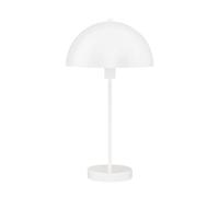 Lampe de table blanche 46 cm de haut E14 métal Bauhaus lampe de table salon lampe champignon lampe de bureau