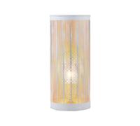 Lampe De Table Boho Décor Blanc 30cm Salon Fait Main Vintage