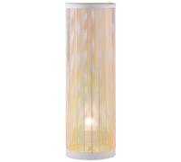 Lampe De Table Boho Décor Salon Vintage Fait Main Blanc 48 cm