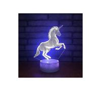 Lampe de table - Burst - Licorne - LED 7 couleurs - Tactile - Intérieur