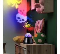 Lampe de Table Chambre à Coucher LED Halloween RGB Changement Couleur H 10,5cm