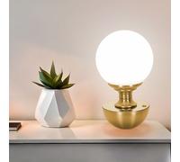 Lampe de Table Chambre à Coucher Tactile Accumulateur Luminaire USB Laiton LED