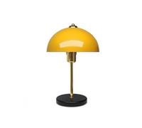 Edith lampe de table champignon jaune 38cm