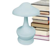 Lampe de table champignon, lampe de bureau en forme de champignon, charge USB, RVB, 16 couleurs, veilleuse, lampe de lecture, lampe de table à économie d'énergie, veilleuse LED, décoration de bureau