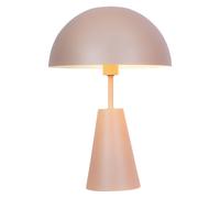 Lampe de table champignon Lampe de chevet Lampe de salon Lampe de table E14, métal champagne, 1x E14, DxH 25 x 36 cm