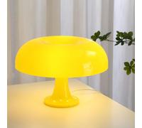 Lampe de table champignon LED Lampe de table champignon Yellow Mushroom Lamp Dimmable avec câble USB 3000K-6000K Lampe champignon Lampe de chevet Lampe de bureau rétro pour chambre à coucher Salon
