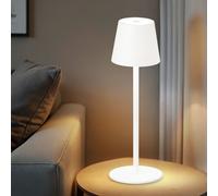 Lampe de Table Chevet Accumulateur Luminaire LED Graduant Batterie Sandweiß USB