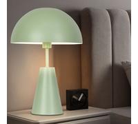 Lampe de table champignon Lampe de chevet Lampe de salon Lampe de table E14, métal vert, 1x E14, DxH 25 x 36 cm