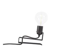 Frama Lampe de table Clamp noir lxHxP 15x13x4,6cm