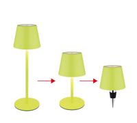 Lampe de Table Couvre-Bouteille D'Extérieur Batterie Tdc Variateur Tactile Vert [EEK: Non noté]
