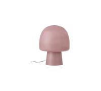 Lampe de table D20xH26,5 cm en verre rose Paddy