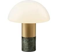 Lampe De Table De Marbre De Petite Champignon Lampe De Verre Creative Beddge Table De Chevet Lampe Maison Salon Éclairage Décoration (Couleur : Vert)