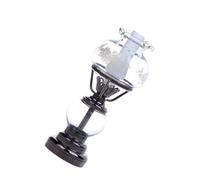 Lampe de table de salon - Meubles - Maison de poupées - Accessoires de jeu de simulation - Scène de vie - Jeu de rôle - Collection de loisirs - Éclairage miniature