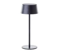 Lampe de table d'extérieur - BRILLIANT - PICCO - LED et solaire - Métal et plastique - 5 W - Noir dépoli