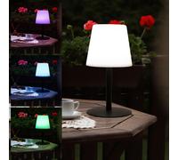 Lampe de Table D'Extérieur Gartentischlampe RGB LED Changement Batterie USB