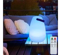 Lampe De Table D'Extérieur IP44 Avec Télécommande 3 Niveaux De Dimmage LED