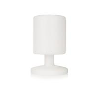 Lampe à poser rechargeable, 3 x led smd 5630, 5w, ip44, plastique blanc ranex 5000.472