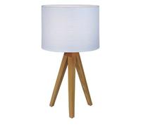 Lampe de table E14, max. 40W, IP20, chêne et blanc - Markslöjd - Kullen
