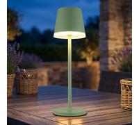 Lampe de Table Éclairage D'Extérieur Solaire Balcon Vert LED 2 Hauteur 41 CM