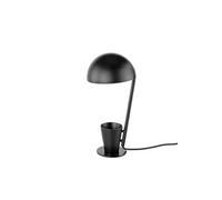 Lampe de table en acier noir 8038C, Ø20 x 40 cm. -
