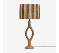 Lampe De Table En Bois De Manguier Gracia Bois De Mangue