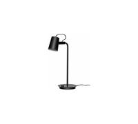 Lampe de table en métal noir, E14, design minimaliste, pour chevet ou table d'appoint - Hübsch, Ardent - 35x20x54 cm