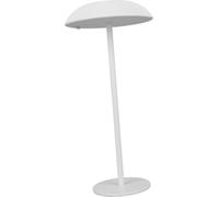 Lampe de table en métal sans fil Capteur tactile Ajustement de la luminosité 3000K Lumière chauffante douce Lampe de bureau LED Lampe de table fonctionnant sur piles