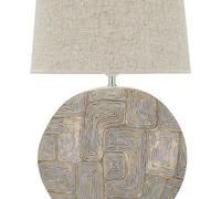 LAMPE DE TABLE EN RÉSINE ÉCLIPS