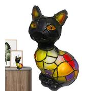 Lampe De Table En Résine - Lampe Décorative Compacte, Sculpture De Style Rétro, Lumières LED À Économie D'énergie | Chambre À Coucher, Salon, Bureau, Décoration De La Maison, Ajout D'une Lueur Douce,