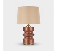 Lampe de table en verre et tissu Rosenthal B