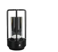 Lampe de Table Fil, Lampe de Chevet Touch LED pour le Salon (Noir)