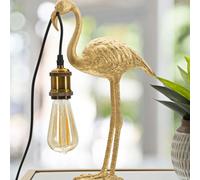 LAMPE DE TABLE FLAMANT 40X25CM
