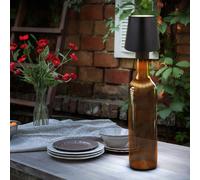 Lampe de Table Flaschenlampe Extérieur Balcon USB Batterie Variateur Tactile LED