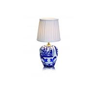 Lampe de table GÖTEBORG bleue 1 ampoule